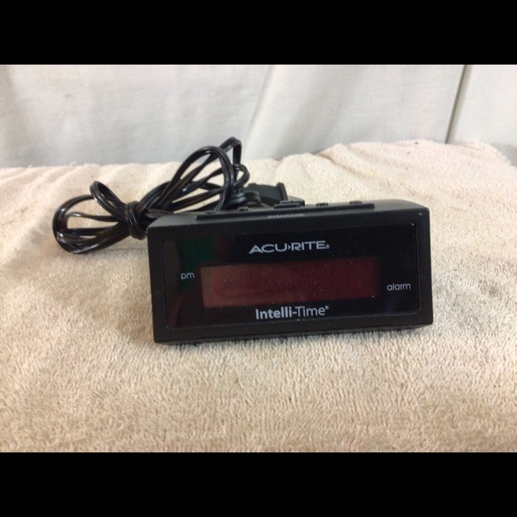 Nice Working ACU RITE Dual Electric/Battery Clock - Picture 2 of 7